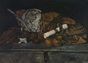 Cezanne's Accessories still life with philippe solari's Medallion